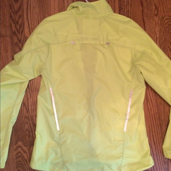 Nike Jackets & Coats Nike Neon Yellow Storm Fit Running Jacket