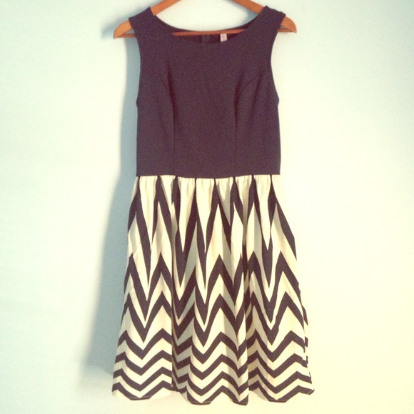 Geometric Print Dress