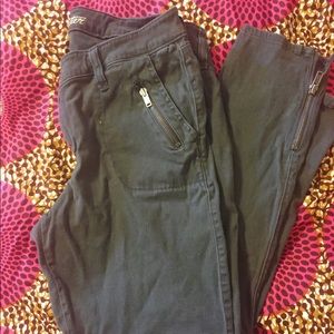 Old Navy Rockstar Zipper Skinny