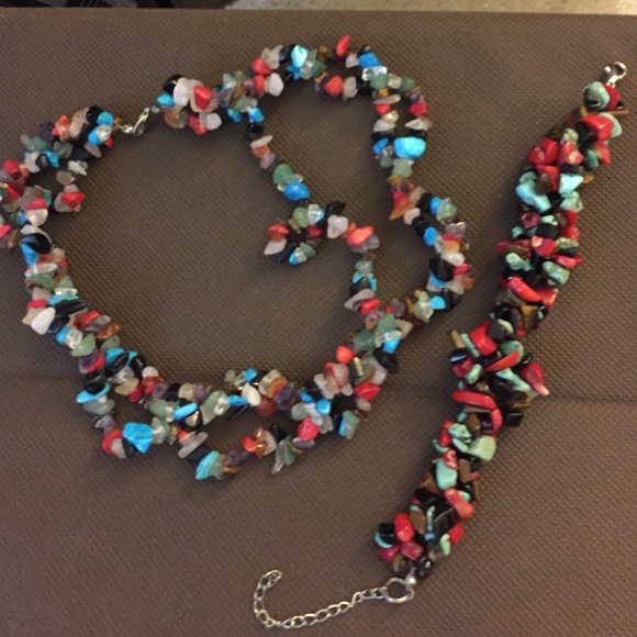 Necklace and bracelet bangle