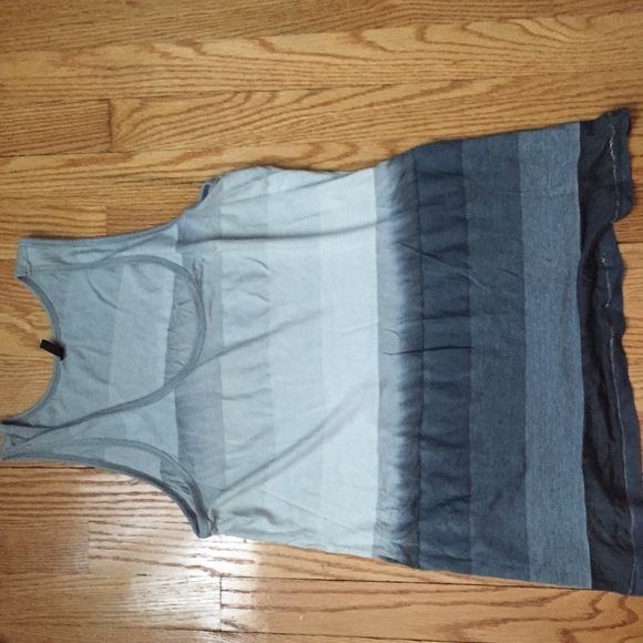 United Colors of Benetton striped/ faded tank top - Picture 1 of 3
