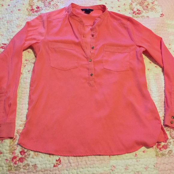 Cute silky button down