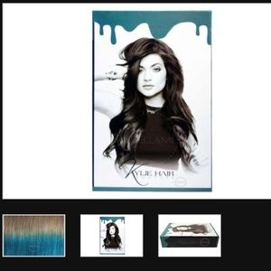 💗Kylie Bellman dirty blonde  teal-20inch 180g