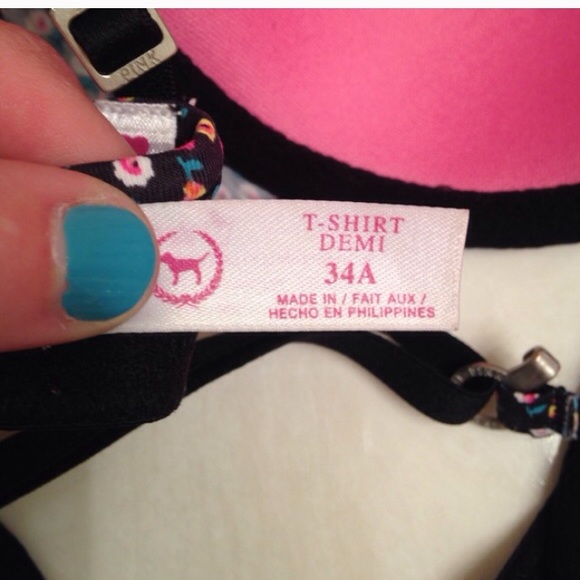 Floral PINK bra 🌸 - Picture 3 of 4