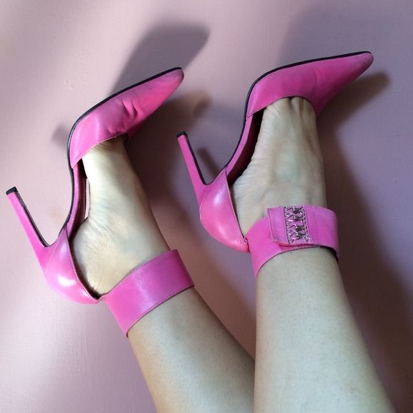 Barbie pink stilettos
