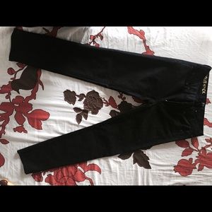 J Crew stretch toothpick jean-black