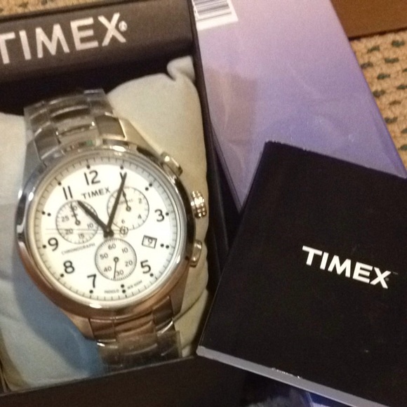 Timex Jewelry - SOLD. SUPER DEAL NWT Timex Stainless  Chronograph
