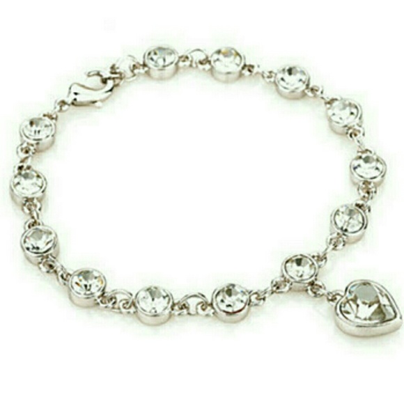Crystal Heart Bracelet