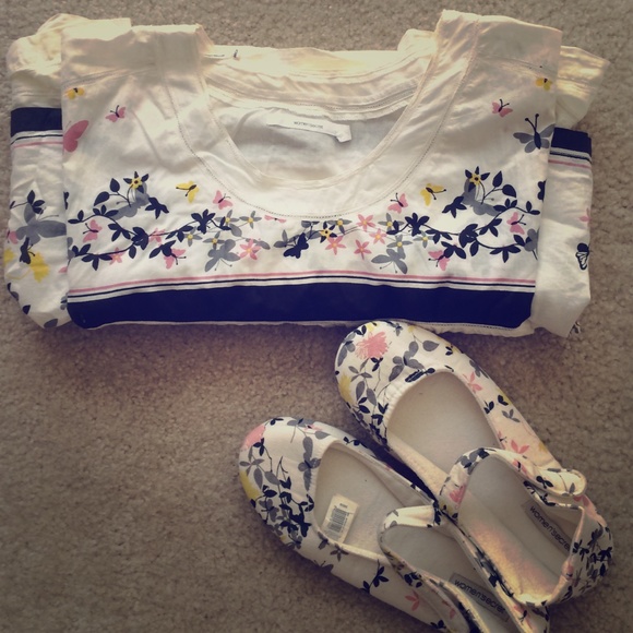 Sleeping gown and slippers