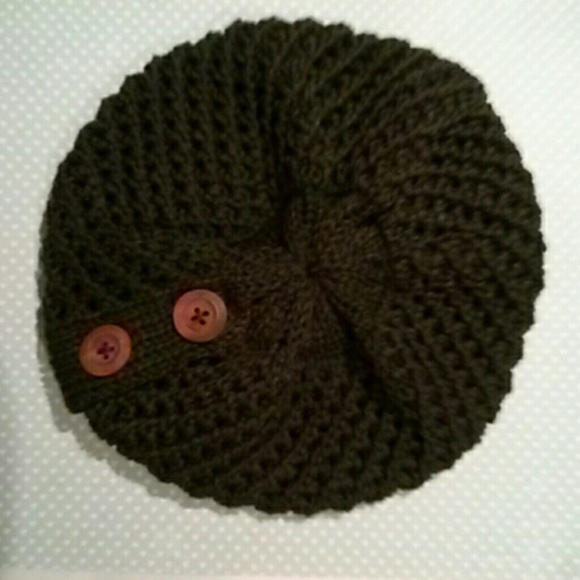 Olive beanie
