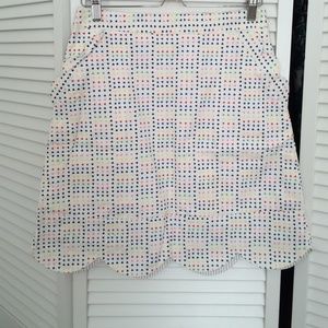 Vintage heart print skirt