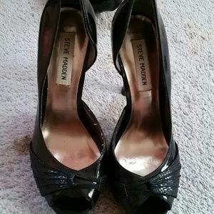 Steve Madden authentic patent heels.