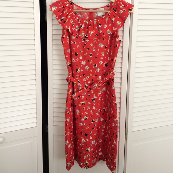 Hi there by Karen walker belted ruffle dress