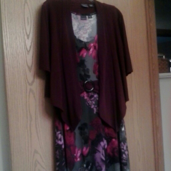 2pc Dress w/jacket - Picture 4 of 4