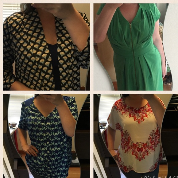 Tops, Blazer, & Dress Bundle