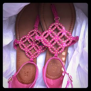 Cute pink sandals