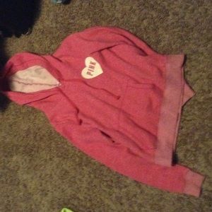 Pink Victoria's Secret sweatshirt