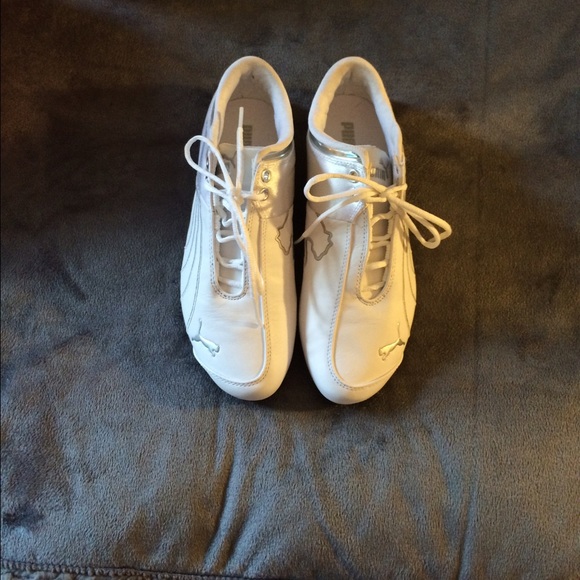 White Puma Sneakers
