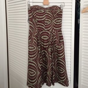 Zachary's smile strapless dress