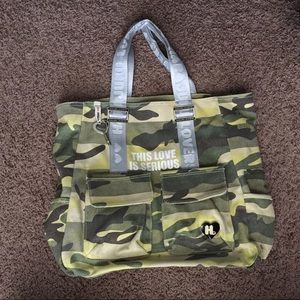 **RESERVED for a week* Hayajuku Lovers camo tote