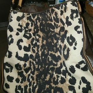 AUTHENTIC Coach Ocelet print Madison handbag