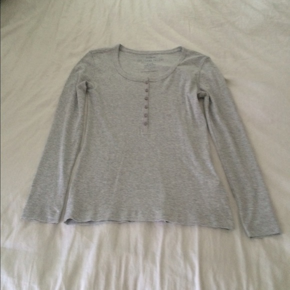 Grey Henley Shirt