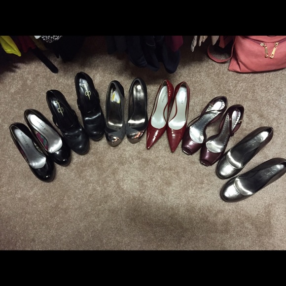 Lot of Jessica Simpson, BCBG, MaddenGirl heels