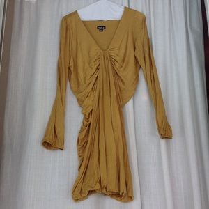 Drapey bubble dress ABS Allen Schwartz flattering!