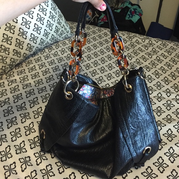 Big Buddha leather bag