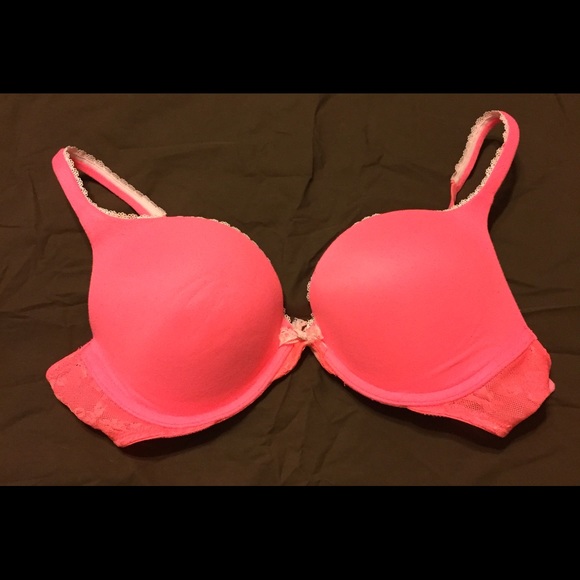 Coral Pink Body By Victoria Push Up 36B