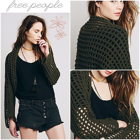 FREE PEOPLE Trinity Shrug Sweater - Picture 1 of 3