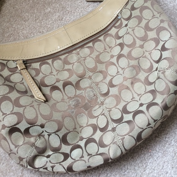 COACH Khaki Hobo Bag - Picture 3 of 4