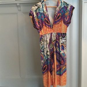 Colorful stretchy dress by Karlie