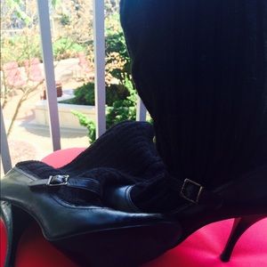 Black Sweater Boots