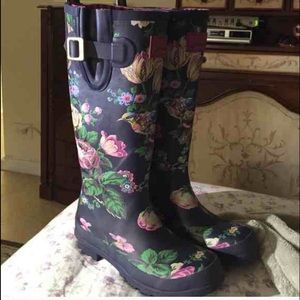 Floral Rainboots by Bristish Brand, Joules