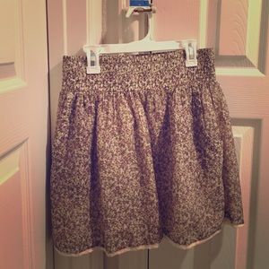 runs big~Charlotte Russe Floral Summer Flowy Skirt