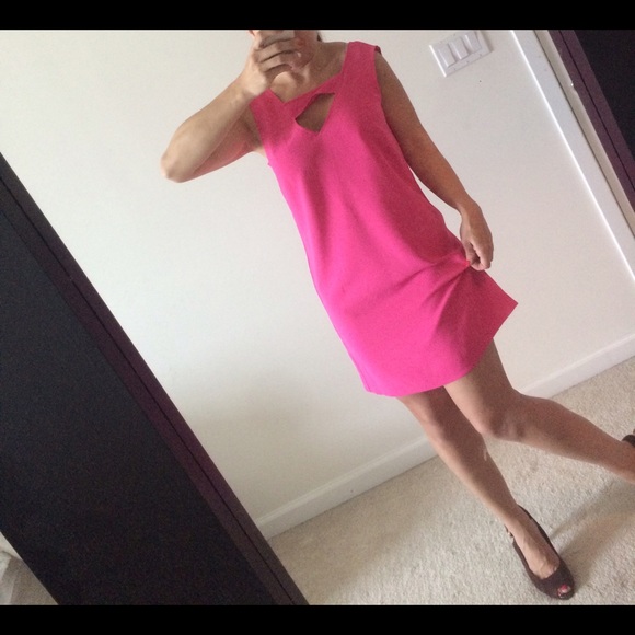 Banana Republic Hot pink Dress - Picture 3 of 4