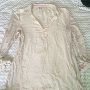Ivory cream blouse