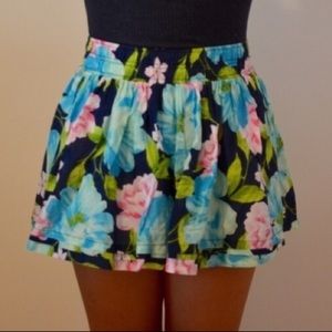 Floral Hollister Skirt