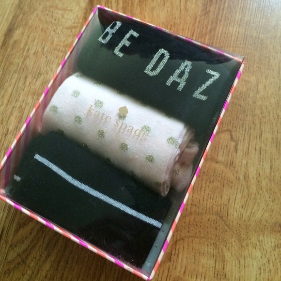 Kate Spade New York Glitter Sock Box Set