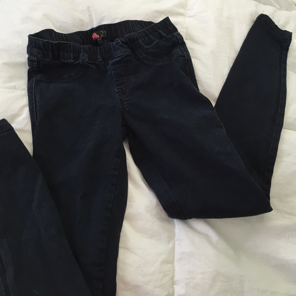 Dark blue jeans!!