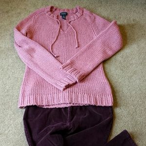 Pink sweater