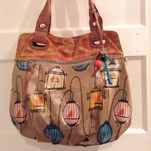 Fossil Key Per Tote Birdcage