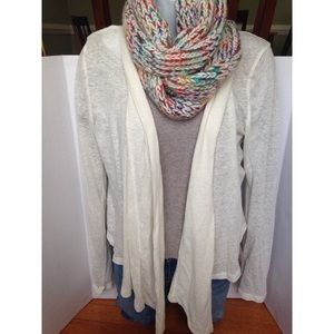 NEW White comfy cardigan!