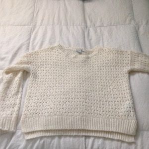Boxy knit sweater