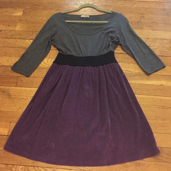 BeBop size L color block above the knee dress