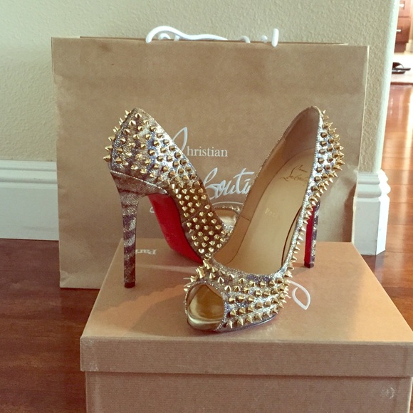 Christian Louboutin spiked heels discontinued