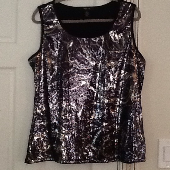 🎩🍾MICRO-SEQUIN TANK🍾🎩