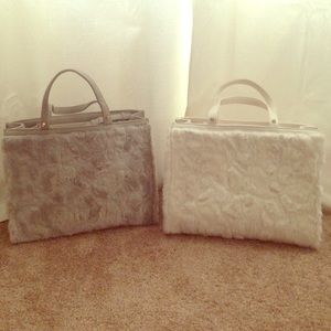 Quinn Faux Fur Satchel (Handbags/Shoulder Bags)