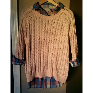 Baby pink sweater